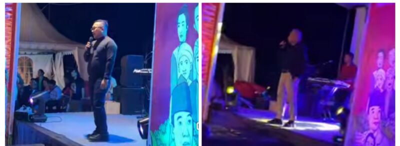 Foto Bupati Ir.H.Amirudin.MM.AIFO bersama Wabup Banggai Drs.H.Furqanuddin.MM Tampil memukau di Acara Idol OPD dan Camat di Gebyar HUT RI ke 80 