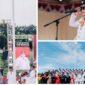 Foto Bupati Ir.H.Amirudin Memimpin penurunan Bendera Merah Putih di hadiri Wakil Bupati Banggai Drs.H.Furqanuddin.MM dan Unsur Forkopimda 