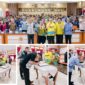 Foto, Bupati Ir.H Amirudin.MM Bersama Wakil Bupati Drs.H.Furqanuddin.MM,Sekda Moh.Ramli Tongko dan Kaban BPKAD Drs Damri Dajanun..M.Si, Insfektur Infektorat Syafrullah Mambuhu, S.STP,