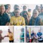 Foto Bupati Ir H.Amirudin , Wabup Drs.H.Furqanuddin.MM serta ketua TP-PKK banggai Syamsuarni Amirudin Sambut Tibanya Meneteri PPPA dan Lansung menuju Polres tinjau Kekerasan Anak di luwuk banggai