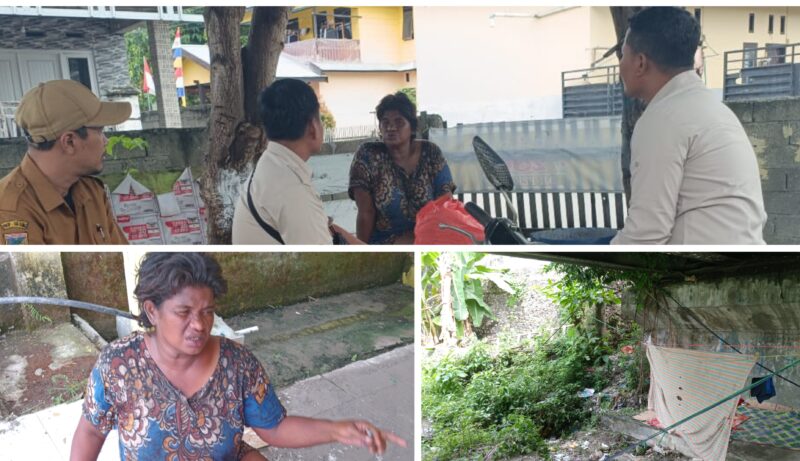 Foto Berikut Tunawisma bernama Marwah yang tinggal di bawa jembatan kelapa dua Sudah di tangani pihak Dinsos dan kelurahan simpong Kabupaten banggai