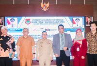 Foto, Bupati Ir H.Amirudin, Kepala Sub Bagian Pengelolaan PBJ, Muh. Ikhsan Halid, S.E., M.M dalam laporannya menyebut, narasumber  Agus Arif Rakhman, MM, Fungsional Pengelola Pengadaan Barang/Jasa Madya
