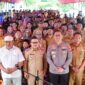 Foto Bupati Ir.H.Amirudin.MM, Kapolres Banggai AKBP Putu Hendra Binangkari.S.I.K, serta para OPD dan Unsur Forkopimcam Luwuk Timur dan Masyarakat nya 