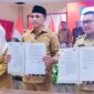 Foto Gubernur Sulteng Dr H.Anwar Hafid Bupati Banggai Ir H.Amirudin didampingi Wakil Gubernur Dr Hj Reni Lamajido