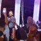 Foto Safrudin Hinelo.S.STP.M.Si tampil muka penonton dalam lagu hentakan dangdut
