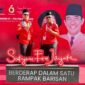Caption: Ketua DPC PDIP Tojo Una-Una, Zainal Muluk Lapangandong bersama Sekretaris Berly Handri Antonius, saat mengikuti  Kongres VI PDIP di Bali Nusa Dua Convention Center (BNDCC) pada Jumat, 1 Agustus 2025