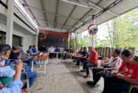Bangun Sinegritas, Kajari Tolitoli Ngopi Bareng Insan Pers