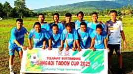 Laskar Bogani FC taklukan Garuda FC 4-1, bersama official, Rifal Mokodompit, SH(Foto :ISt)