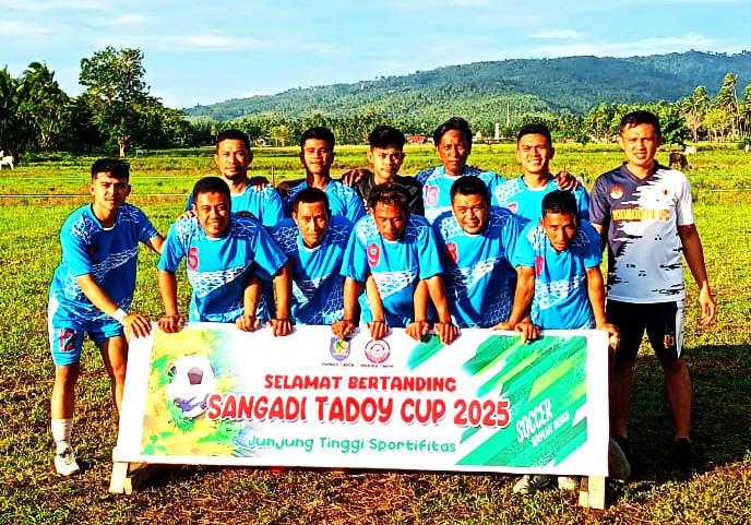 Laskar Bogani FC taklukan Garuda FC 4-1, bersama official, Rifal Mokodompit, SH(Foto :ISt)