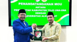 upati Touna Teken MoU dengan Unisa Palu