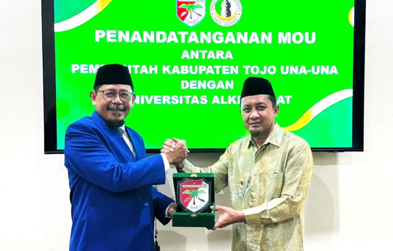 upati Touna Teken MoU dengan Unisa Palu