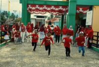 Suasana lomba yang digelar UPT Puskesmas Momunu, Minggu (17/82025) Foto :Ist