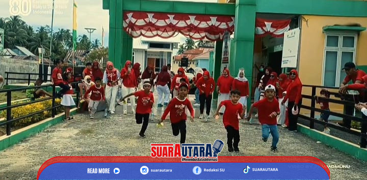 Suasana lomba yang digelar UPT Puskesmas Momunu, Minggu (17/82025) Foto :Ist