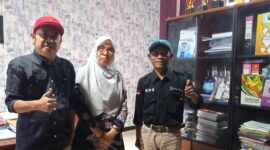 Inspektur Inspektorat Daerah Kab.Buol saat menerima pengurus DPC PJS, Kamis (21/8/2025).