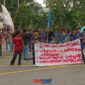 Foto Aksi Damai Sambut Hari Tani Tinjau kembali Konplik Agraria di beberapa wilayah di banggai