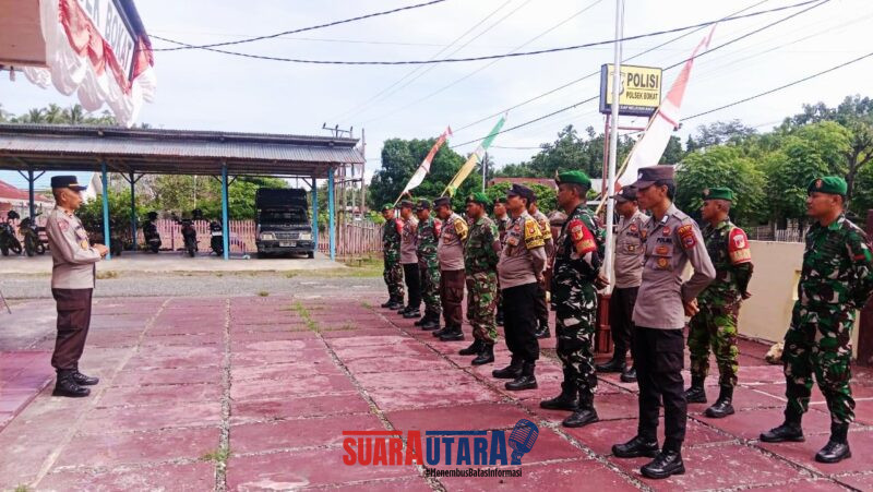 Apel Bersama TNI–Polri di Bokat, Wujud Sinergitas Jaga Kamtibmas