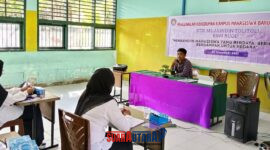 Maba STIE Tolitoli Ikuti PKKMB, Koordinator KBM Buol Ismail Dama Beri Penguatan Akademik