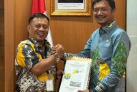 Dr. Tonang Malongi, MA bersama Wakil Ketua Badan Anggaran (Banggar) DPR RI