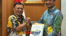 Dr. Tonang Malongi, MA bersama Wakil Ketua Badan Anggaran (Banggar) DPR RI
