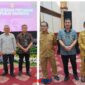 Foto Wabup Drs H.Furqanuddin.MM Bersama Mantan Pj Bupati Raziras dari Kemendagri serta Ladis TPHP Subhan Lanusi, dan Kabidnya 