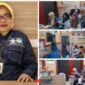 Foto Kepala Dinakertrans Ernaini Mustatim.SH.M.H dan Peserta 