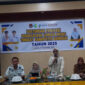 Foto Kadinkes Nurmasita  Datu Adam saat Membukan Kegiatan Evaluasi limbah medis di seluruh Puskesmas se-kabupaten banggai