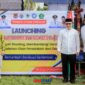 Foto Bupati Banggai Ir H.Amirudin.MM Bersama Kandepag Saat Meresmikan sekolah