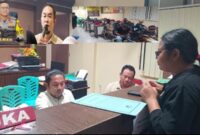 Foto Kapolres banggai AKBP Putu Hendra Binangkari.S.I.K Kasat Intelkam AKP Usman Sampaikan Semua pengurusan selesai 25 september 2025, sebanyak 3.928 orang