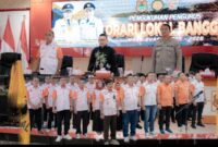 Foto Bupati Banggai Ir.H.Amirudin.SP.MM.AIFO Lantik Pengurus ORARI Lokal Banggai 2025-2028 Syaifullah Mambuhu Resmi Nakodai