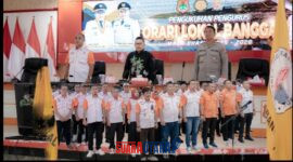 Foto Bupati Banggai Ir.H.Amirudin.SP.MM.AIFO Lantik Pengurus ORARI Lokal Banggai 2025-2028 Syaifullah Mambuhu Resmi Nakodai