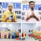 Foto Kadisdikbud banggai Safrudin Hinelo.S.STP.M.Si Buka Pengukuhan yang di Wakili Kabid PAUD dan PNF Syamsul Bahri Lanta.S.STP Damping Wakili Ketua PP PAUD, Diana Ramli Tongko lakukan pengukuhan Pengurus 
