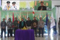 Foto Bupati Banggai Diwakili Sekda Banggai Moh.Ramli Tongko menutup PSOPG Sinode dan HUT ke-45 Snode Pemuda GKLB,