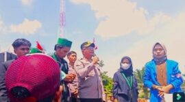 Kapolres Buol Temui Massa Aksi, Kawal Aspirasi ke Gedung DPRD