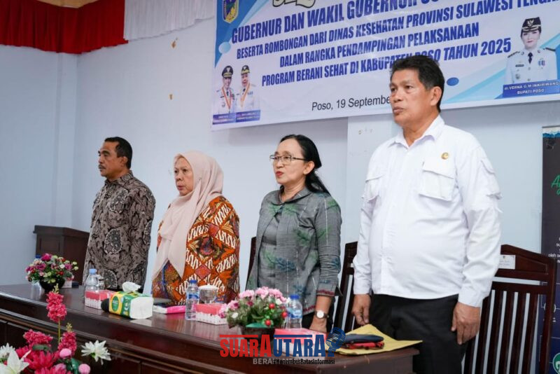 Wagub Sulteng dr. Reny Lamadjido Tekankan Kolaborasi Lintas Sektor dalam Evaluasi Berani Sehat di Poso