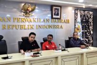 Anggota DPD RI Andhika Mayrizal Amir dengar Suara Mahasiswa LMND