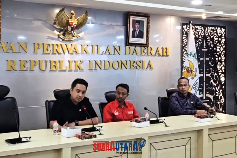 Anggota DPD RI Andhika Mayrizal Amir dengar Suara Mahasiswa LMND