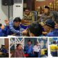 Foto Kadishub banggai Farid Hasbullah Karim.SH.M.H Bersama Tim Gelar pertemuan terkait keluhan warga maahas karena kabel telkom / Internet terputus akibat di senggol truk kontener