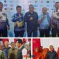 Foto Wabup Banggai Drs.H.Furqanuddin.MM didampingi Staf Khusus Bupati H.Alimudin,Kabid Kesiapgaan BPBD Oksasetiawan,Sekdis Damkar Serta Stafnya 