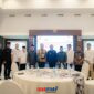 Foto : Sekda Ir. Moh. Ramli Tongko, S.Sos., S.T., M.Si,dan Deputi Bidang Peningkatan Prestasi Olahraga Kemenpora RI, Emir Hadi, SH,serta kadispora Drs Yori Ntoi.dan para peserta 
