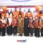 Foto Istimewa Plt. Asisten II Bidang Perekonomian dan Pembangunan Setda Banggai, Mujiono, saat menerima mahasiswa peserta KKN Profesi Kesehatan STIFa Pelita Mas Palu angkatan XXIV