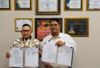 foto istimewa  : Bupati Banggai Ir H.Amirudin.SP.MM Bersama Kepala Kanwil Ditjenpas Sulawesi Tengah, Bagus Kurniawan