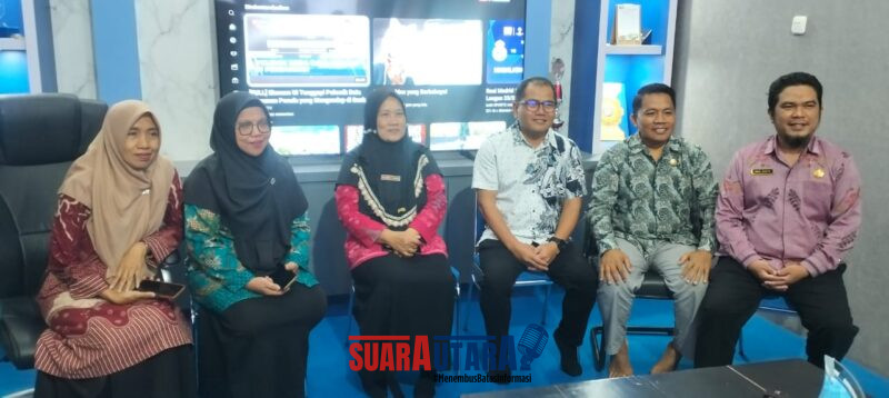 Kunjungan Kerja Bupati Buol di Diskominfo, Kamis (23/10/2025). Foto : ISt