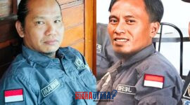 Ketua Panitia Musdalub, Marwan, S.AP  dan ketua DPC PJS Touna, Jefriyanto.(Foto : Ist)