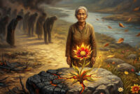 llustration of  A Poetry Anthology “AFTER A LONG SEASON OF SORROW”:  Editor - Leni Marlina.  Image Source: SuaraUtara.com for LM's Poems    No. 04_25112025