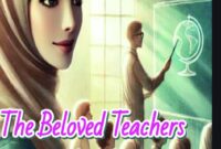 The cover of the bilingual (English–Indonesian) single-author poetry anthology The Beloved Teachers (2025) by Leni Marlina.