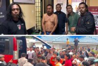 foto istimewa : Pelaku Pencurian dan Pembunuhan di Amankan Tim Resmob Tompotika dan Tim Inafis 