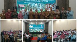 foto istimewa :Staf Bupati Banggai Amin Jumain bersama para Tim Ahli dari Untad  serta para peserta kegiatan 