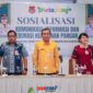 foto istimewa : Sekda banggai Moh.Ramli Tongko bersama Kadis Ketapang Alfian Djibran.S.STP dan para tamu undangan