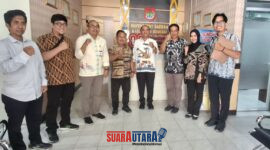 foto istimewa : Insfektur Insfektorat Syaifuulah Mambuhu.S.STP, serta Sekertaris Muhammad Junaidi, dan Irban Wilayah III saat menerima Kunjungan Insfektur Provinsi Sulteng.