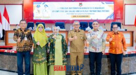 foto istimewa : Wabup Banggai Drs.H.Furqanuddin.MM saat membuka Kegiatan Uji Kopetensi Berkala Bersama Tim.penguji